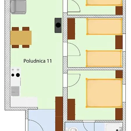 Poludnica Chopok Juh Lejlighed